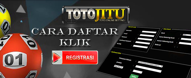 Cara Melakukan Pendaftaran Di Totojitu