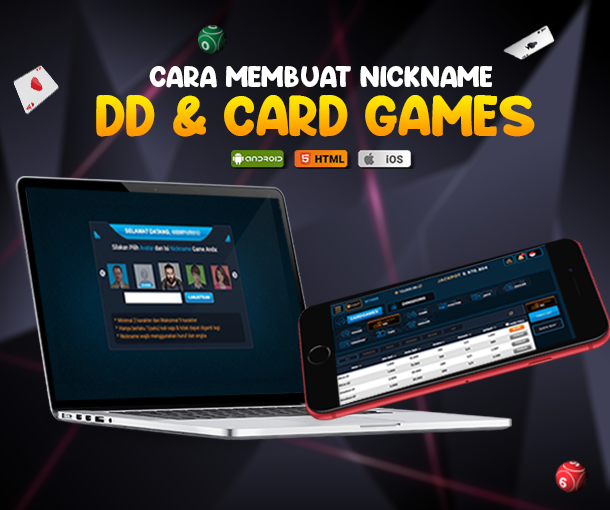 Cara Membuat Nickname Di permainan DD & Card games