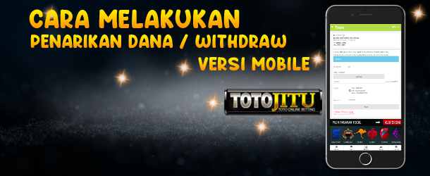 Cara Melakukan Penarikan Dana Pada Versi Mobile