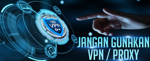 Kendala  “Jangan Menggunakan VPN / Proxy” pada Permainan Card Games