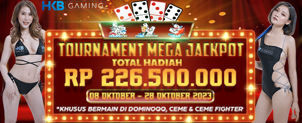 BONUS EVENT TOURNAMENT MEGA JACKPOT DI TOTOJITU