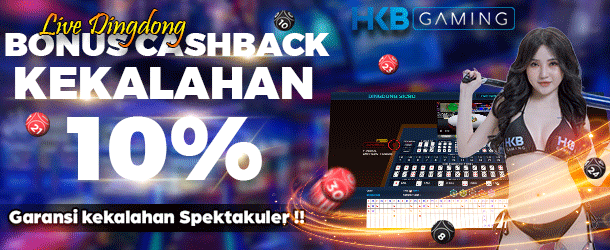 BONUS CASHBACK KEKALAHAN LIVE DINGDONG