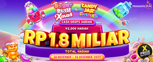 TOTOJITU | EVENT SUGAR RUSH XMAS  & CANDY JAR CLUSTERS SLOT GAMES