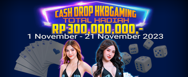 EVENT TOURNAMENT CASH DROP HKB GAMING DI TOTOJITU