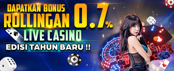 TOTOJITU | BONUS ROLLINGAN PRAGMATIC PLAY 0.7% – LIVE CASINO