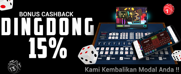 BONUS KEKALAHAN DINGDONG 15%