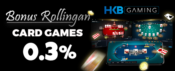 BONUS ROLLINGAN CARD GAMES 0.3%