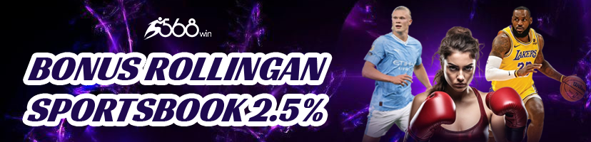 BONUS ROLLINGAN SPORTSBOOK WIN568 2.5% || SEPTEMBER