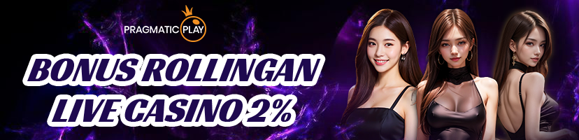 BONUS ROLLINGAN PRAGMATIC PLAY 2% – LIVE CASINO || SEPTEMBER