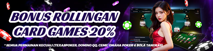 BONUS ROLLINGAN CARD GAMES 20% || SEPTEMBER